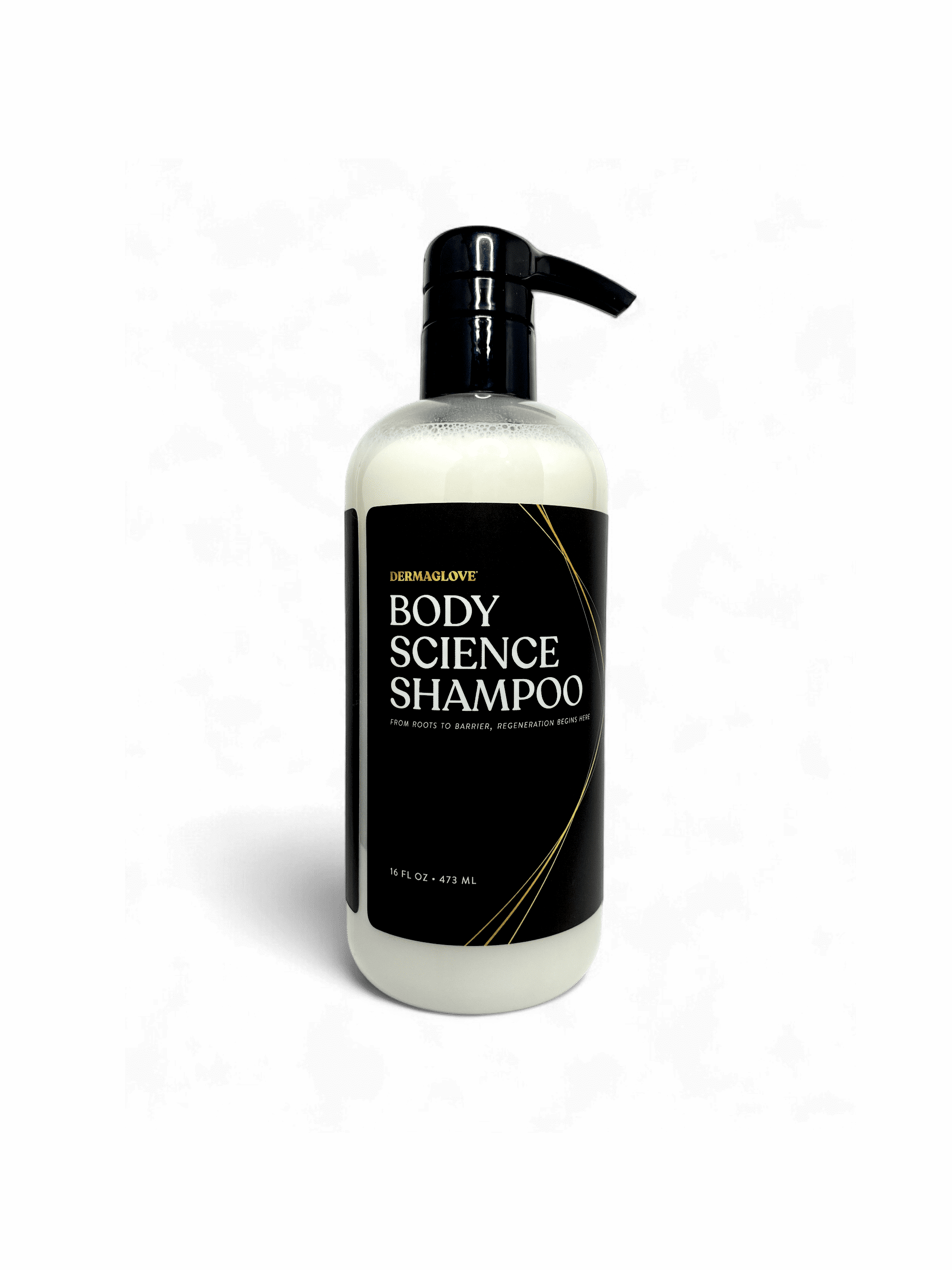 Body Science Shampoo - Botanical Cleanser for Hair, Scalp & Skin with Aloe, Avocado, Shea & Chamomile - 16 Fl Oz (Pack of 1)
