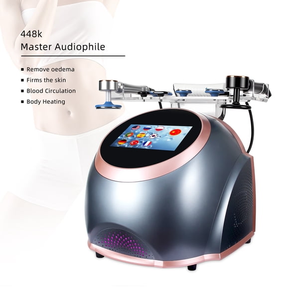 Body Sculpting Device - 448KHz/20KHz Touchscreen, Cupping Gua Sha Lifting Detox, 110V US Voltage