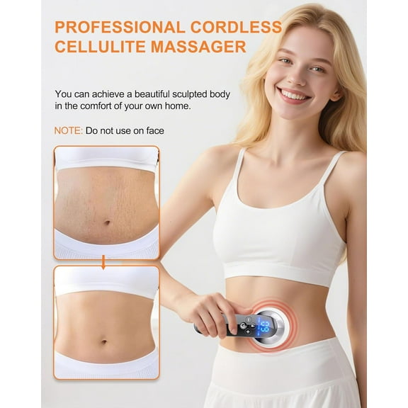 Body Sculpting Machine - Professional Cordless Handheld Body Shaping Massager Tool - Suitable for Belly, Waist, Arms, Leg, Home Tool for Women