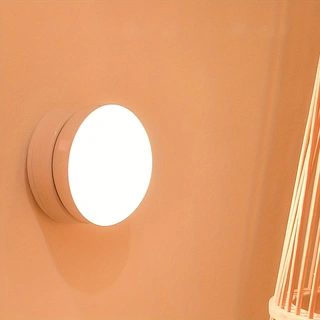 Body Sensor Lamp Smart Sensor Lamp 360 Degree Rotate Adjustable Easy to install Body Sensor Night Light Midnight Automatic Sensor Bathroom/Hallway/Bedroom Night Light