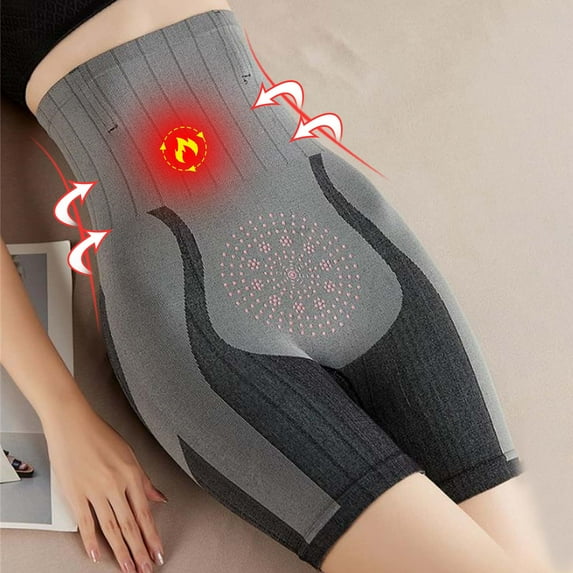 Body Shaper for Women Tummy Control, Summer Clearance Ladies Anion Comfortable Solid Color Large Size High Waist Warm Belly Hip Lift Panties Shaping Pants Shapewear