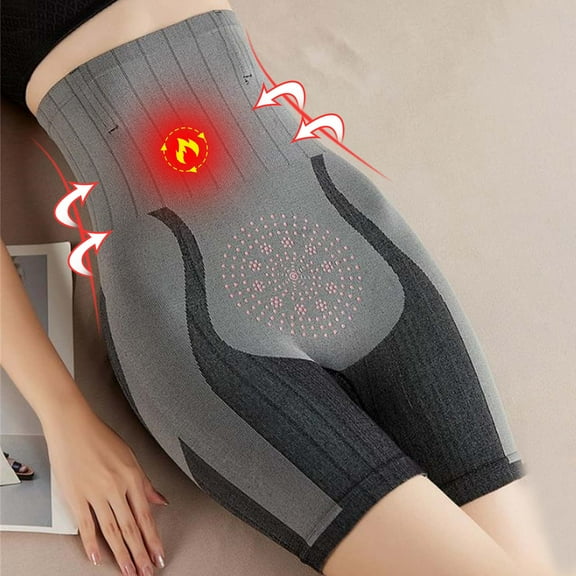 Body Shaper for Women Tummy Control, Summer Clearance Ladies Anion Comfortable Solid Color Large Size High Waist Warm Belly Hip Lift Panties Shaping Pants Shapewear