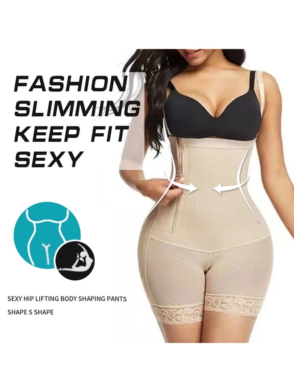 Body Shaper for Women Tummy Control,Womens Breastplate Waist Belt Slimming Body Shaper Waist Trainer Shapeware Hip Tucks In Pants Shapewear