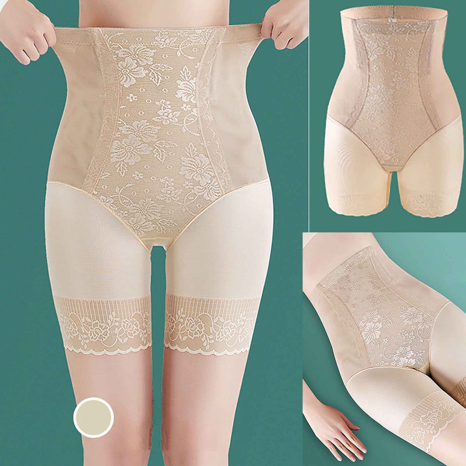 PLUMBURY Waist Shaper Tummy Control Shapewear Panty with Belt for Postpartum  Recovery/Gym/Workout (Beige, XL) : : Fashion