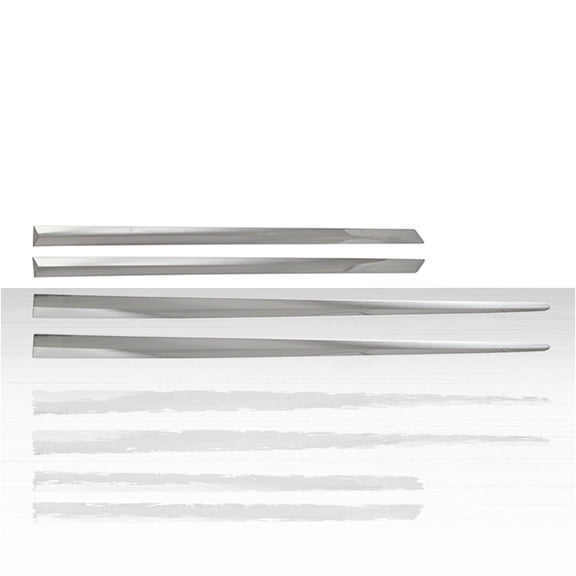 Body Side Molding Set (Raised/Chrome) for 2014-2016 Chevy Silverado Double Cab
