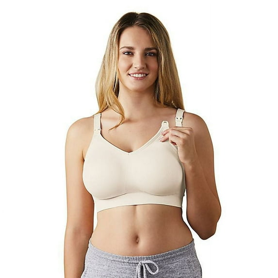 Body Silk X-Small Seamless Nursing Bra in Antique White