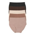 thumbnail image 1 of Body Smooth Seamless Brief 5-Pack (Cocoa Beans, Small), 1 of 3