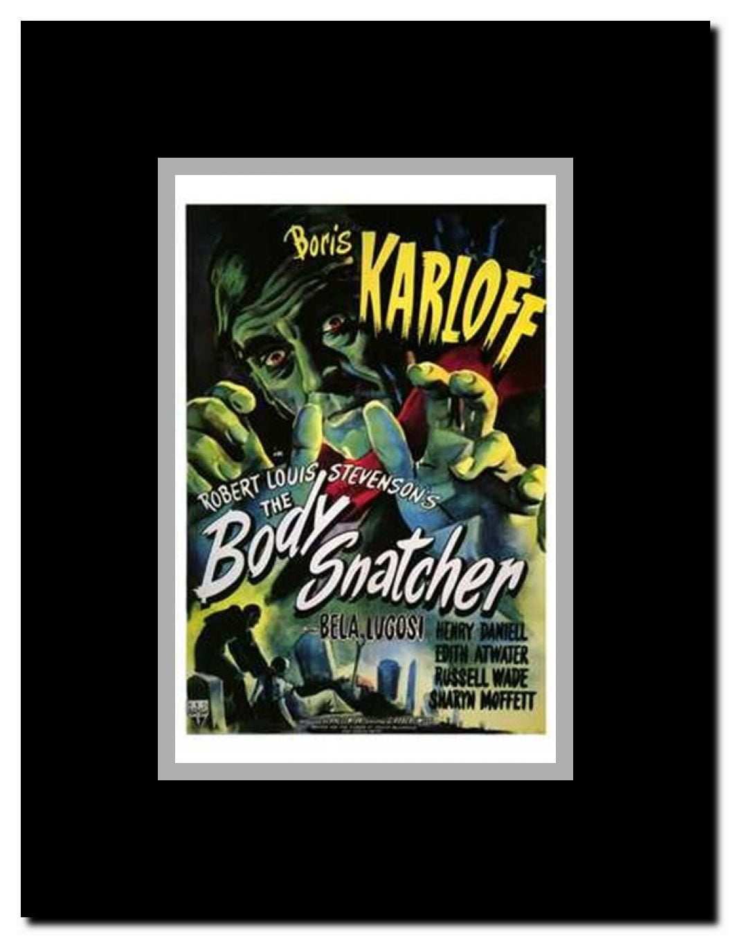 Body Snatcher Framed Movie Poster