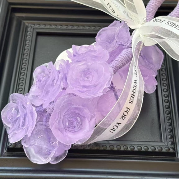 Body Soap Bars,Bath Soap,Rose Scented Soap DIY Rose Cluster Soap Transparent Rose Soap Long-Lasting For Men And Women Christmas Birthday Gift,Soap Bar for Body Odor Control