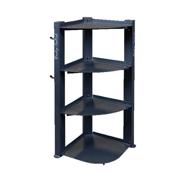 Body-Solid 4-Tier Corner Kettlebell Weight Rack