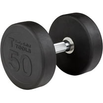 Body-Solid 50 lb. Rubber Round Dumbbell