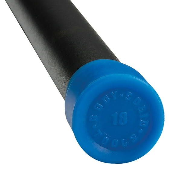 Body Solid BSTFB18 18 lb Fitness Bar - Blue