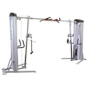Body-Solid Cable Crossover Pulley Machine - 160 lb. Weight Stacks Commercial Gym Quality S2CCO/1 - Pro ClubLine Series II