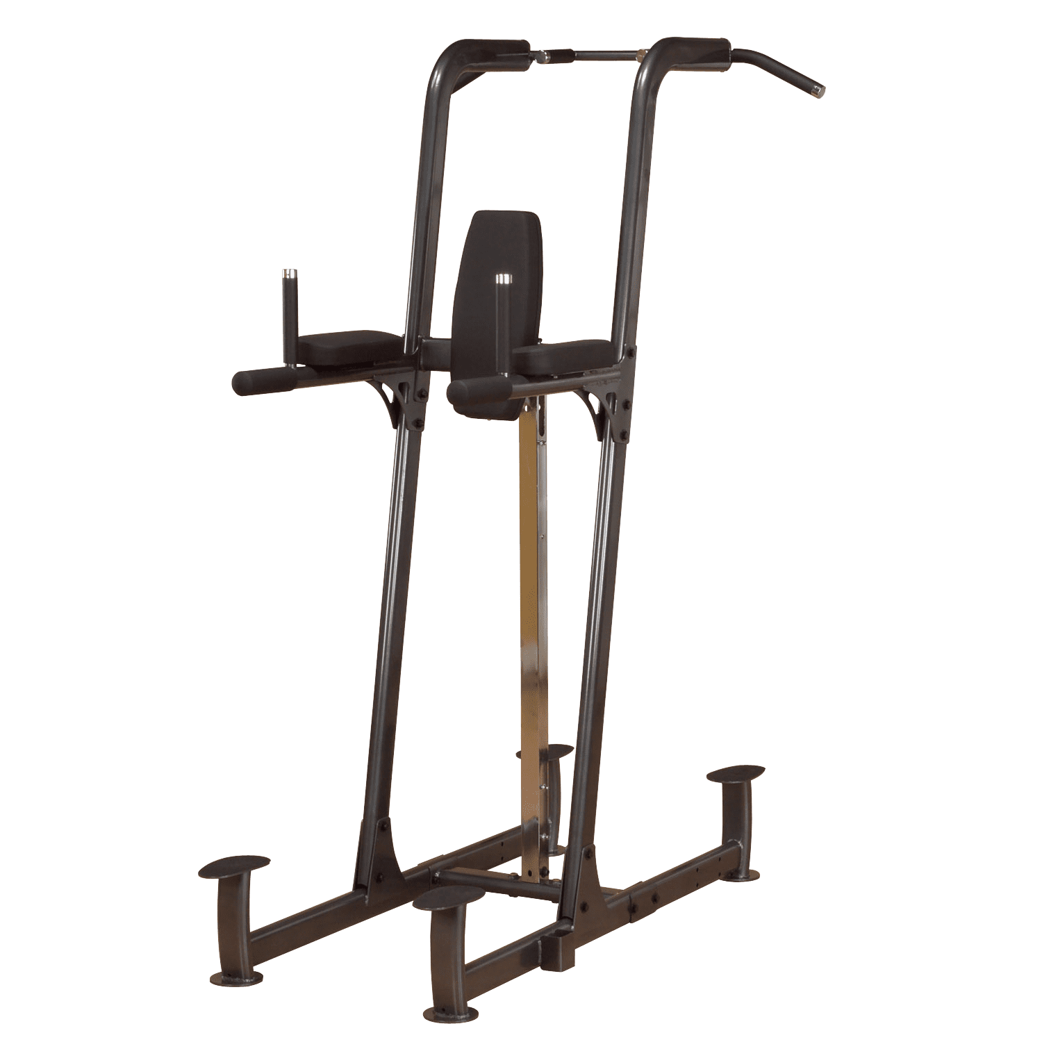 Body-Solid FCD Fusion VKR Vertical Knee Raise Dip Pull Up, Black, 83"