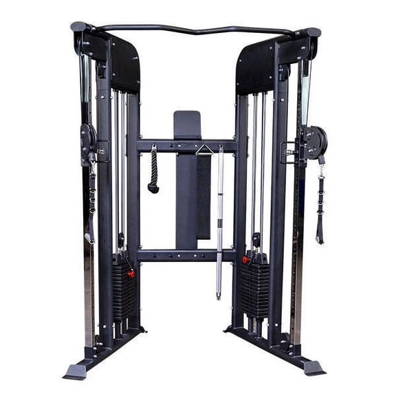 Body-Solid Functional Trainer Dual 210 lb Weight Stacks GFT100