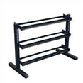 thumbnail image 1 of Body-Solid GDR363B 3 Tier Horizontal Dumbbell Rack, 1 of 10