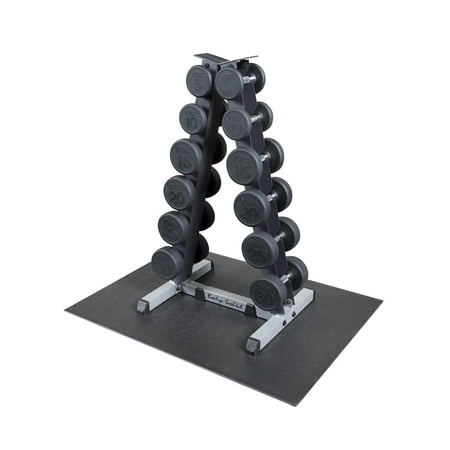 Body Solid GDR44-RFDP Premium Dumbbell Rack Package