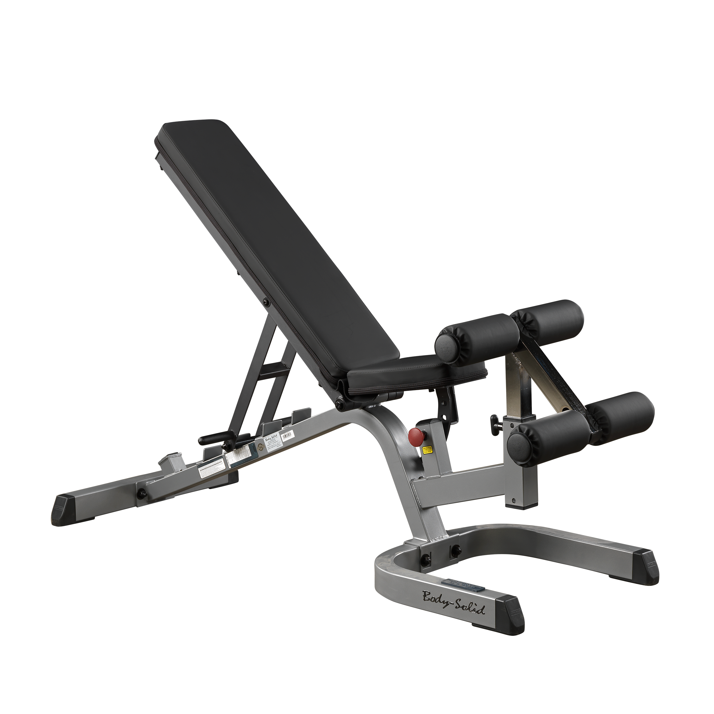 VersaFit Ultra-Durable Adjustable Steel Weight Bench - Black