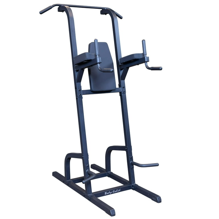 Body Solid GVKR82B Vertical Knee Raise Dip Pull Up - Walmart.com