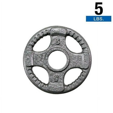 Body-Solid Gray Grip Cast Iron Olympic Plates 2.5, 5, 10, 25, 35, 45 lb.