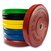 Body Solid OBPXC Chicago Extreme 260lbs Colored Bumper Plates