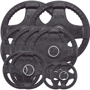 Body Solid ORST105 - 105 lb. Olympic Rubber Grip Weight Plate Set