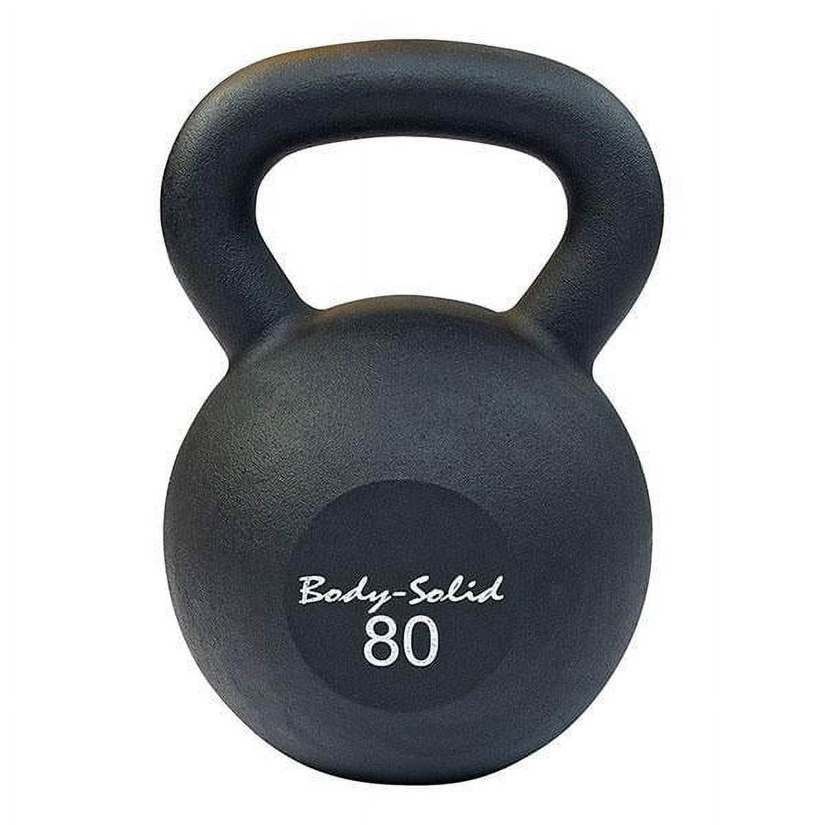 BodySolid Powder Coat Iron Kettlebells and Sets, from 5 to 100 lb. 80