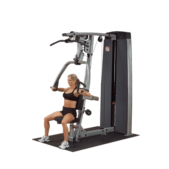 Body-Solid ProDual Press Arm Lat Machine with 210lb. Stack