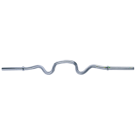 Body Solid RB48 Standard Super Curl Bar, Chrome