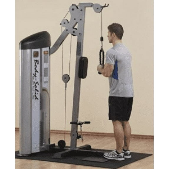 Body-Solid S2BTP1 Bicep Tricep Pulley Machine, Gray Black