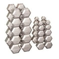 thumbnail image 1 of Body Solid SDS550 Grey Hex Dumbbell Set 5-50 lb, 1 of 3