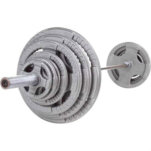 Body-Solid Steel Grip Olympic Set 355 lbs Weight Set OST355 Plates Only *New*