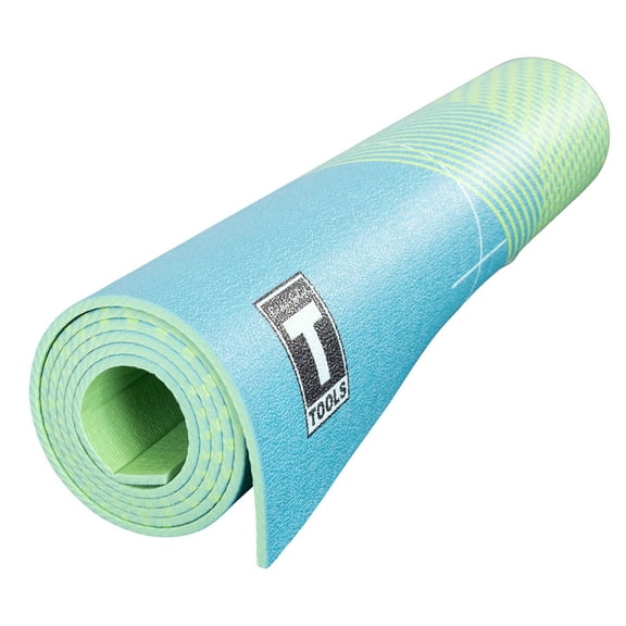 Body Solid Tools BSTYM10 - Premium Yoga Mat, 6mm, Green