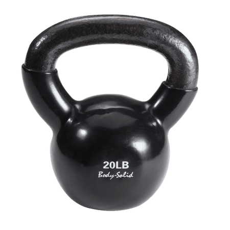 Body Solid Tools - KBV20 20 lb. Vinyl Dipped Kettlebell