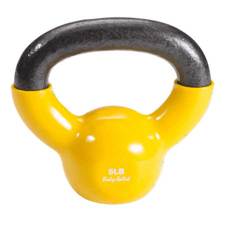 Body Solid Tools - KBV5 5 lb VINYL DIPPED KETTLEBELL