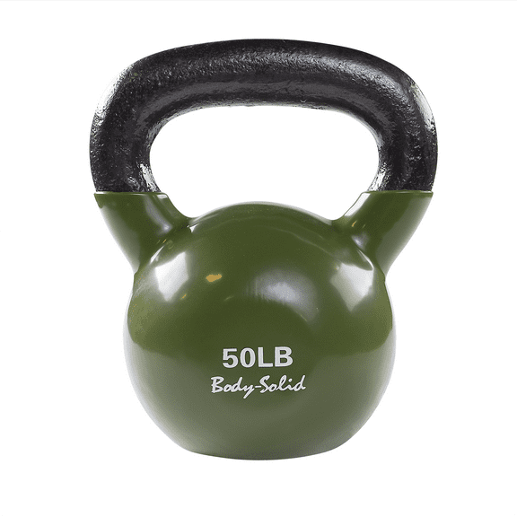 Body Solid Tools - KBV50 50 lb. Vinyl Dipped Kettlebell