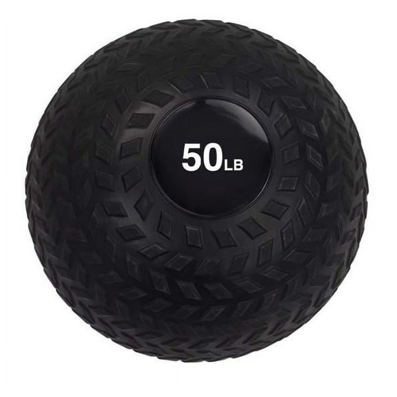 Body Sport 50-Pound Slam Ball with Tread Surface, Versatile, Workout Training, Strength building, Improve Muscle Mass
