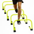 thumbnail image 1 of Body Sport Adjustable Athletic Speed Training Hurdles, Jumping & Speed Training Fitness Equipment, Hurdles for Track & Field, Basketball, Soccer & More, Set of 5, 1 of 7