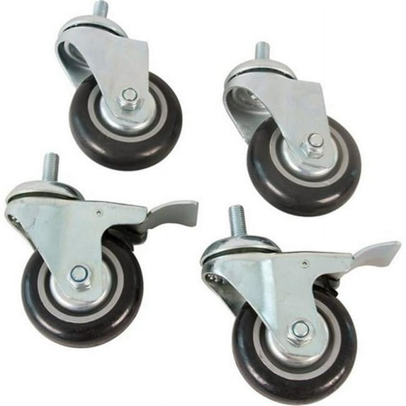 Body Sport BDSDBRACKC Dumbbell Rack Casters, Set of 4