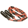 Body Sport, Beaded Jump Rope, 9 ft, Red, Foam Handles for Firm Grip ...