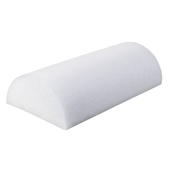 Body Sport Foam Roller, Half Round 12 in. x 6 in. Lightweight & Durable for Balance, Flexibility, & Strengthening Medium-Density for Rehab, Muscle Reeducation & Spinal Stabilization