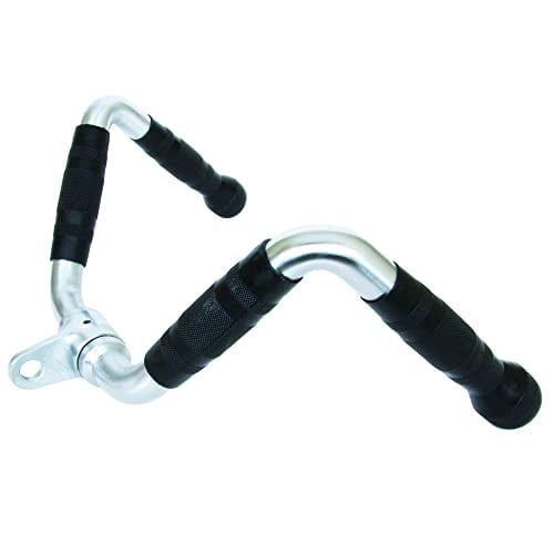 Body Sport Revolving Multi Exercise Bar, Hard Chromed with Polyurethane Handle, 25MM Diameter