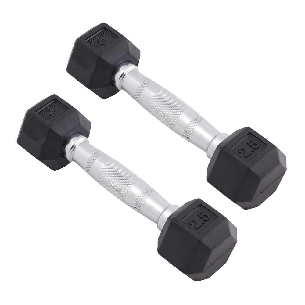 Rubber Coated Dumbbells