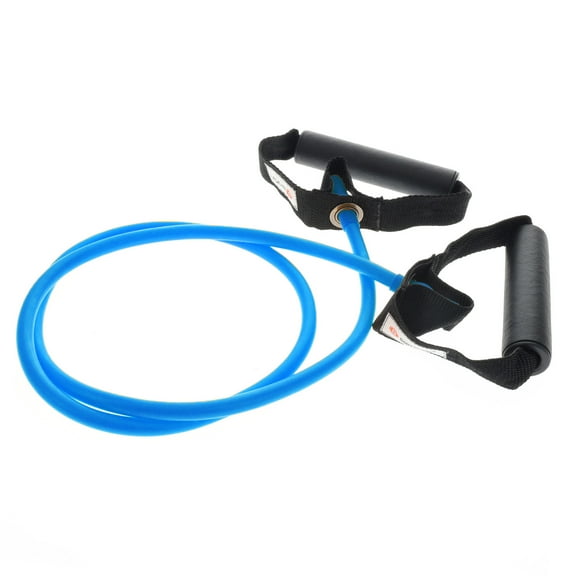 Body Sport Studio Series Resistance Tubes with Cushioned, Foam Handles - 4 ft Light Resistance Bands for Toning, Strengthening, Stretching, Rehabilitation, and Mobility (Bulk Packaging)