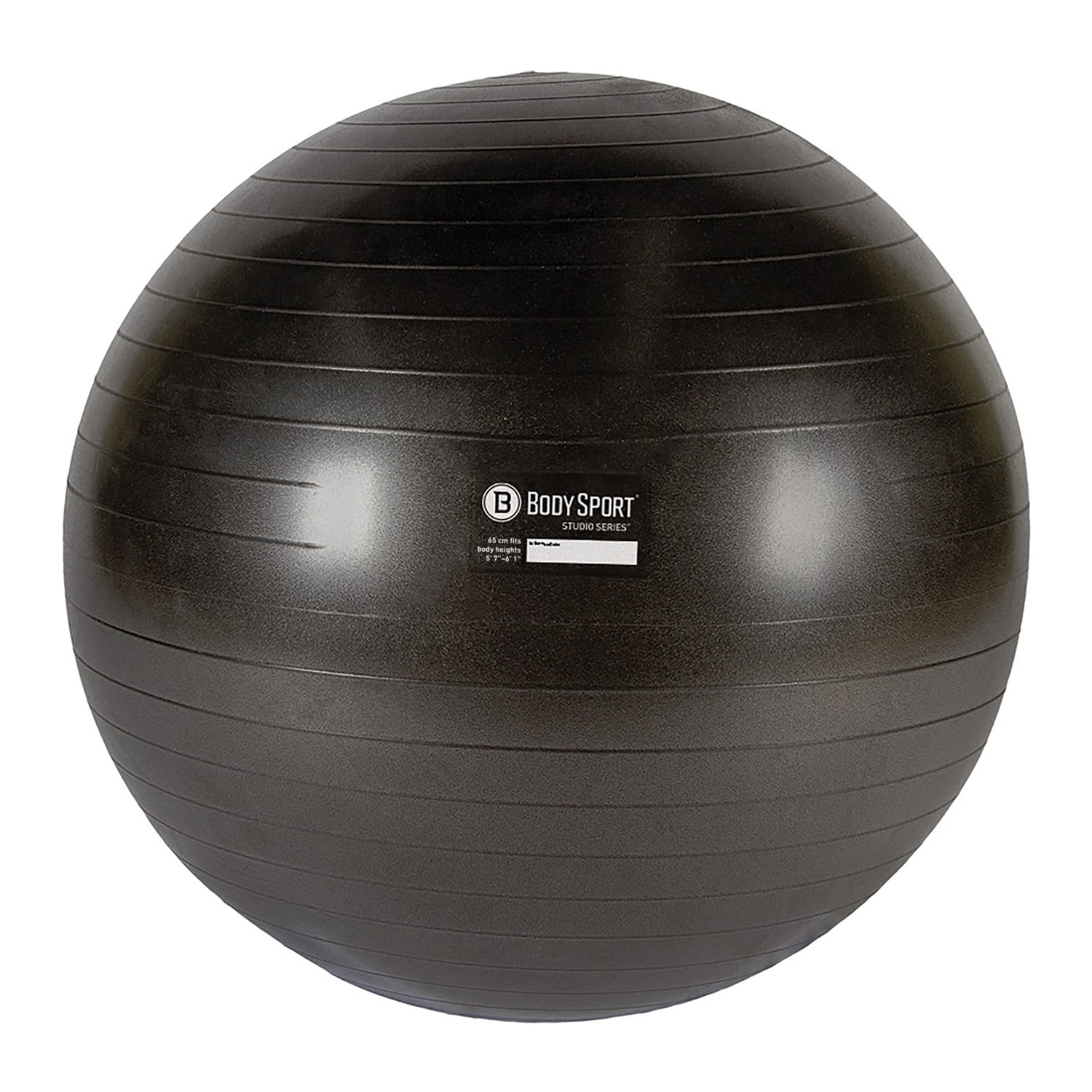 Body Sport Studio Series Charcoal Fitness Ball - 65cm
