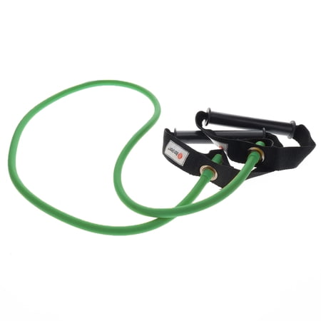 Body Sport Studio Series Resistance Tubes with Hard Handles - 4 ft Extra Heavy Resistance Bands for Toning, Strengthening, Stretching, Rehabilitation, and Mobility (Bulk Packaging)