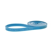 Body Sport Super Loop Band, Light Resistance, Blue, 41" x 2-1/2", Exercise Chart Included