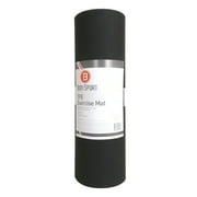 Body Sport TPE Exercise Mat, 56 in., Black – Neoprene Non-Slip Yoga Mat