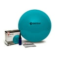 thumbnail image 1 of Body Sport Teal Fitness Ball (85 cm), Pump & Exercise Guide Included, 1 of 6