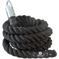 thumbnail image 1 of Body Sport Battle Rope, 15 ft. Long, 1.5 in. Diameter - Strong, Poly-Twine Training Cord for Indoor & Outdoor Use - Home Fitness & Gym Equipment, 1 of 5
